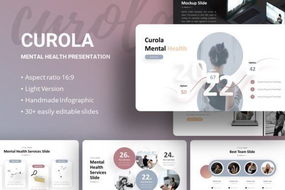 Exploring the Versatility and Benefits of Curola Mental Health Presentation Template