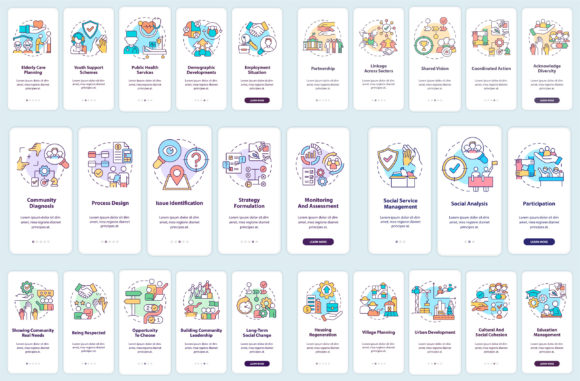 Mastering Social Planning with Mobile App Screen Sets: A Comprehensive Guide