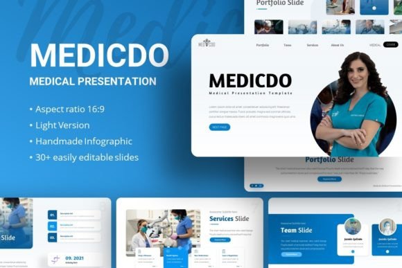 Medicdo Medical Presentation Template: A Versatile Tool for Professional Presentations
