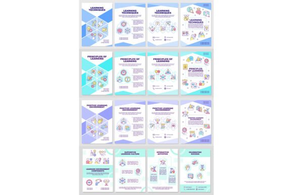 Principles of Learning Brochure Template: A Comprehensive Guide