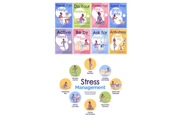 Stress Management Brochure Template Set: A Comprehensive Toolkit for Health and Well-being