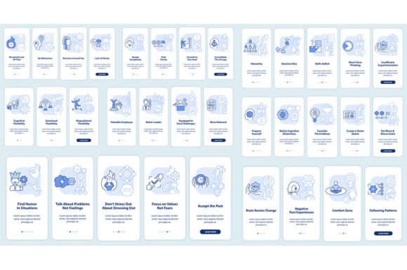 Unlocking Flexibility with the Adaptability Mobile App Screen Set