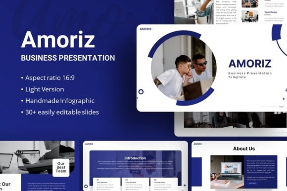 Unveiling Amoriz: A Versatile Business Presentation Template